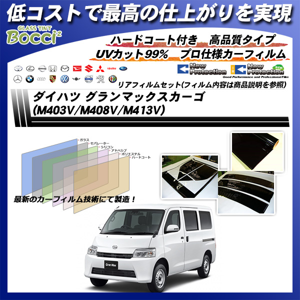 ダイハツ グランマックスカーゴ (M403V/M408V/M413V) ニュープロテクション カット済みカーフィルム リアセットの詳細を見る